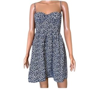 MODA INTERNATIONAL Spagetti Strap Animal Print Dress